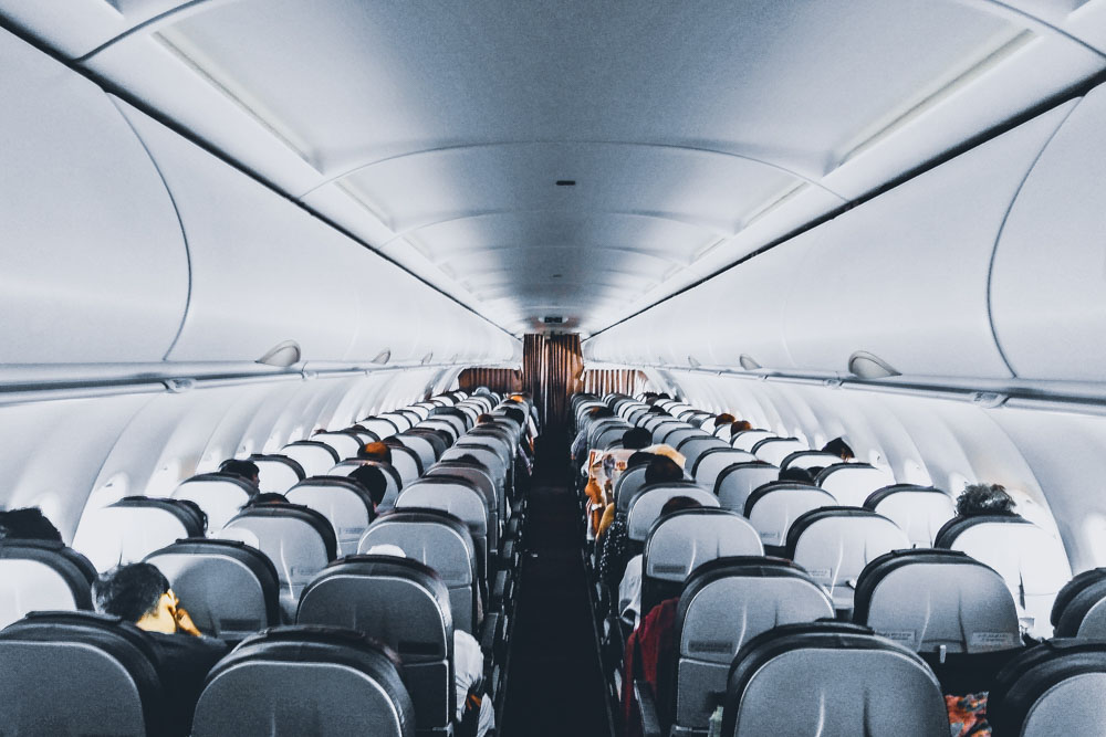 People on the plane