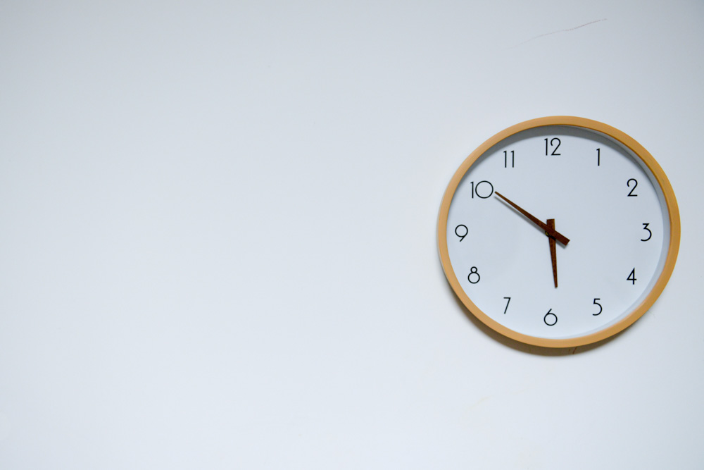 Clock on the wall