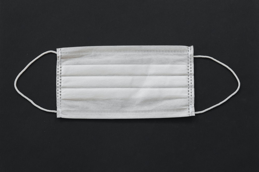 White face mask
