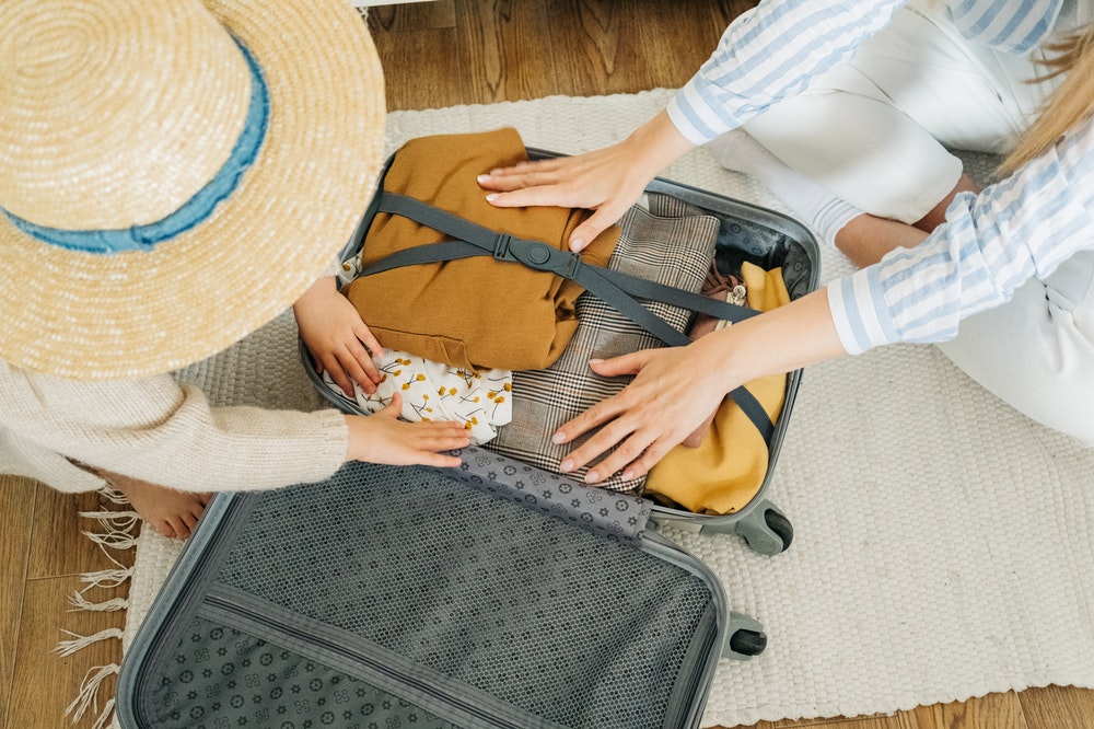 Different types of luggage