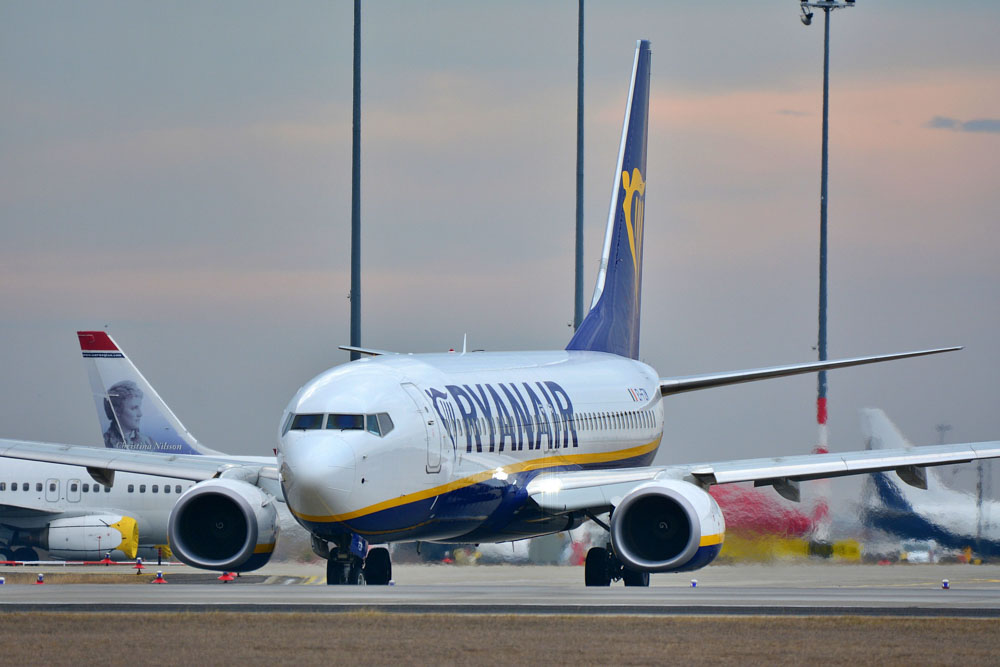 Ryanair airplane