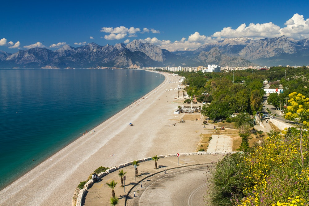 Antalya beach