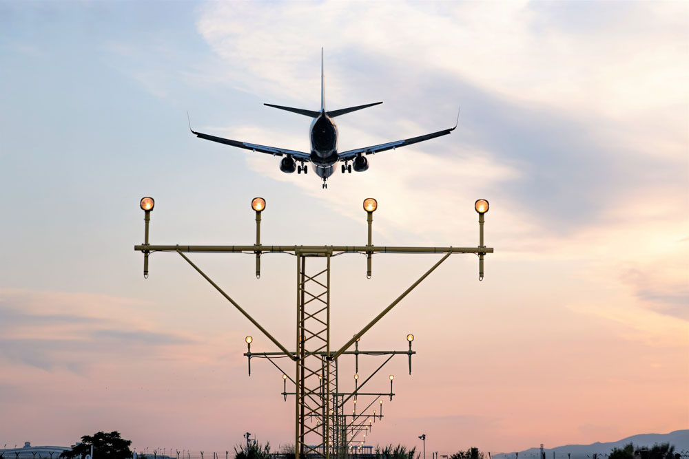 Aircraft in the air