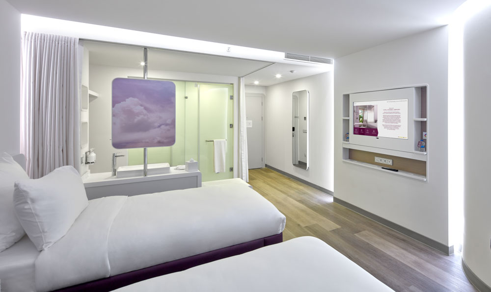 YotelAir big room in Instanbul